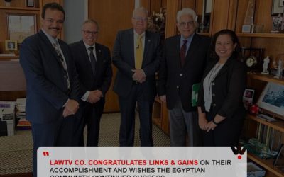 LAW TV CONGRATULATE LINKS & GAINS ON THEIR ACCOMPLISHMENT AND WISHES THE EGYPTIAN COMMUNITY CONTINUED SUCCESS
