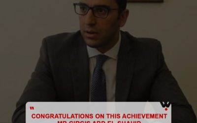 Congratulations on this achievement: Mr. Girgis Abd El-Shahid